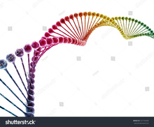 Picture of a DNA strand