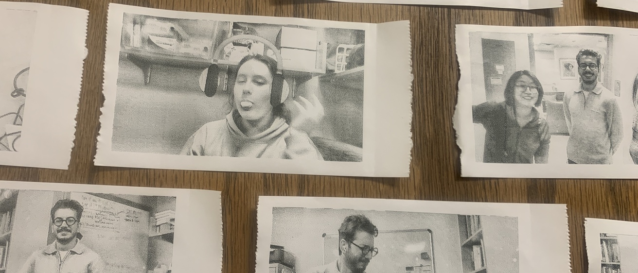 photos on wall